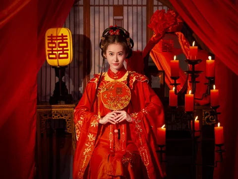 Red attire awaits marriage